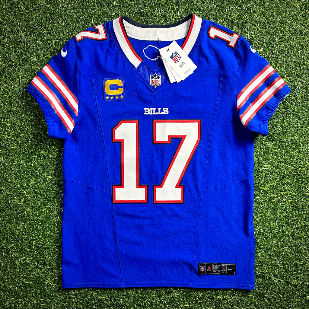 New! 2024 Nike NFL Elite Authentic Jersey Buffalo Bills Josh Allen Sz. 40 MVP