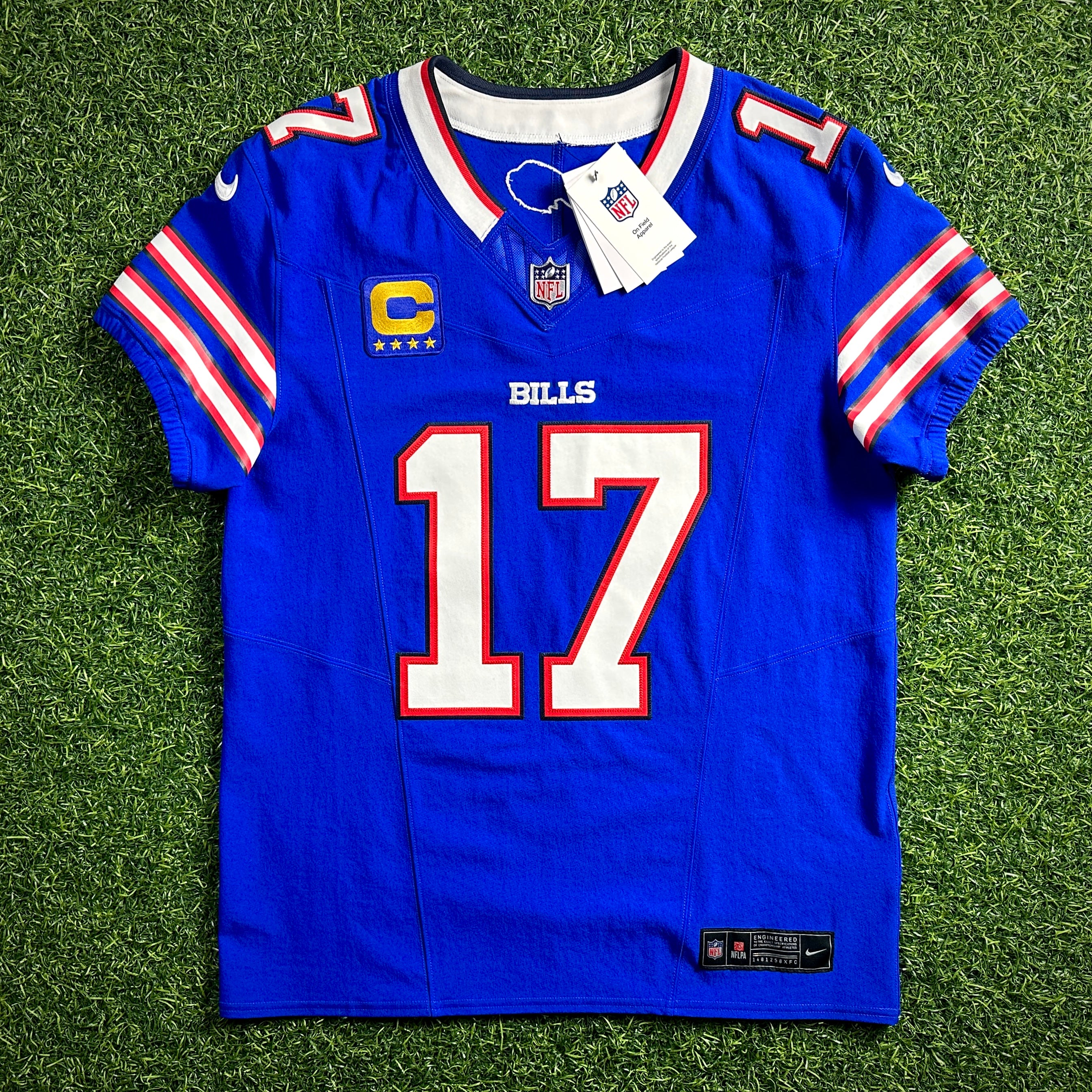 New! 2024 Nike NFL Elite Authentic Jersey Buffalo Bills Josh Allen Sz. 40 MVP