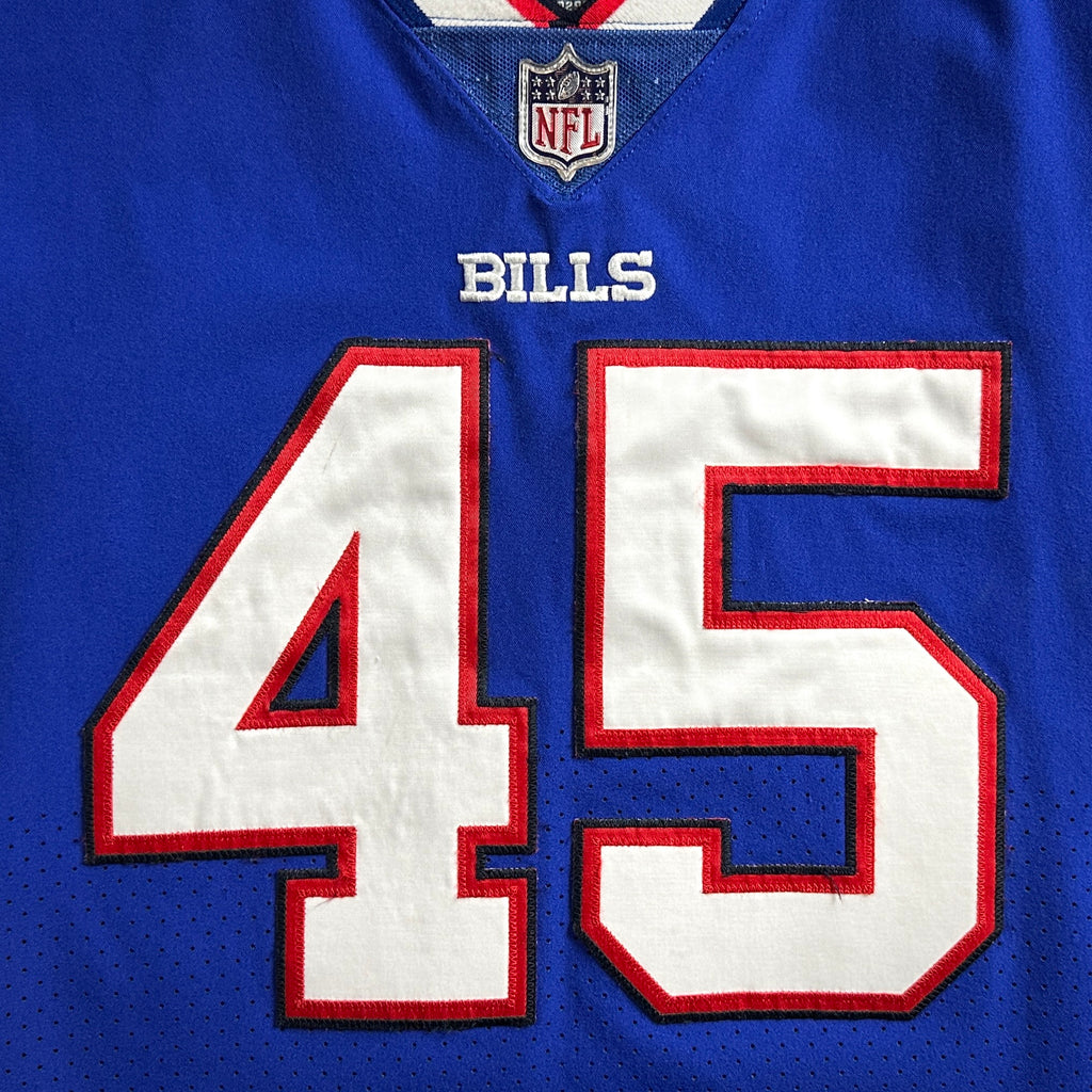2017 Nike NFL Game-Used Rookie Jersey Buffalo Bills Marcus Sayles Sz. 38 Team COA