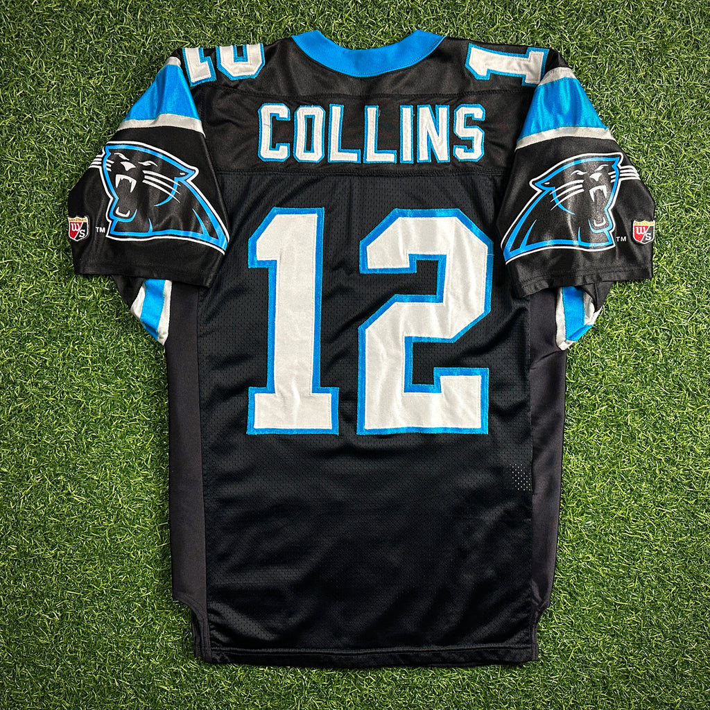 1995 Wilson NFL Authentic Jersey Carolina Panthers Keery Collins Rookie Sz. 46