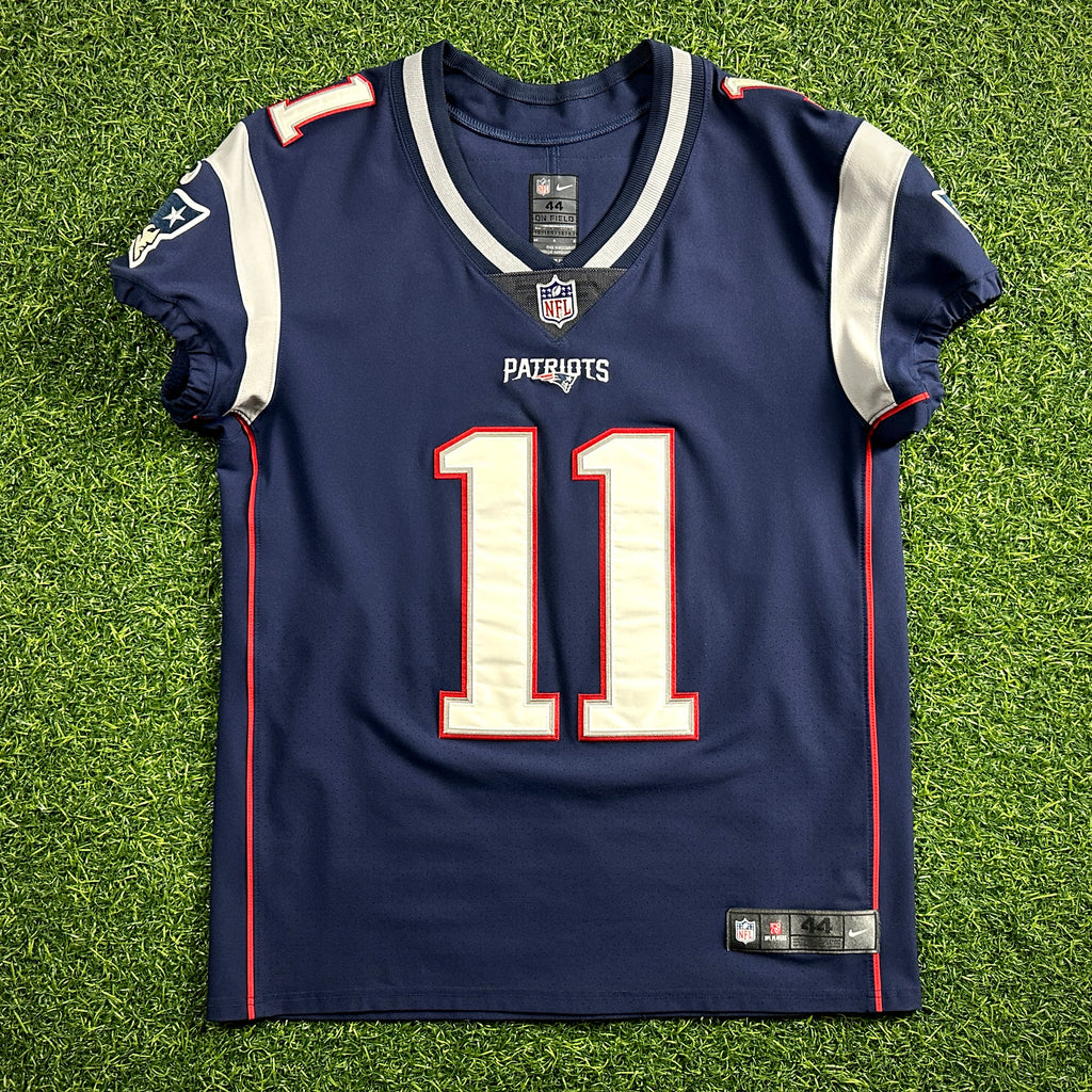 2018 Nike NFL Vapor Elite Authentic Jersey New England Patriots Julian Edelman Sz. 44 L
