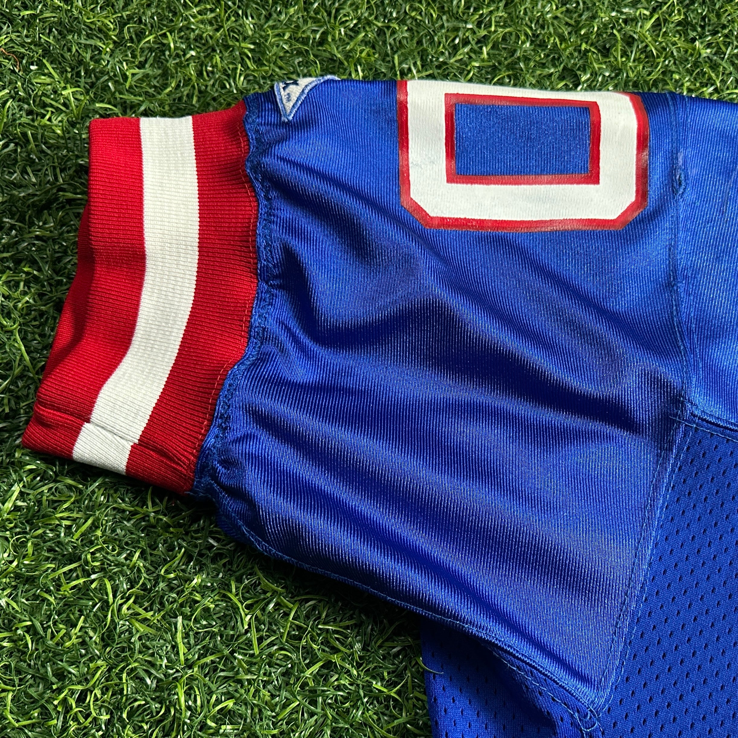 1994 Apex NFL Game Used Rookie Jersey New York Giants Jason Winrow 48 Ohio State