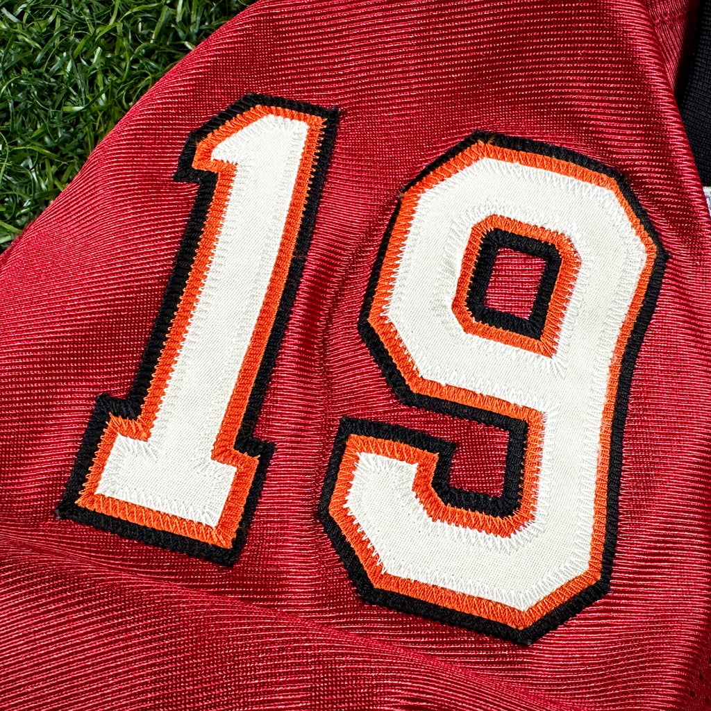 2002 Reebok NFL Authentic Jersey Tampa Bay Buccaneers Keyshawn Johnson Sz. 48 Super Bowl XXXVII