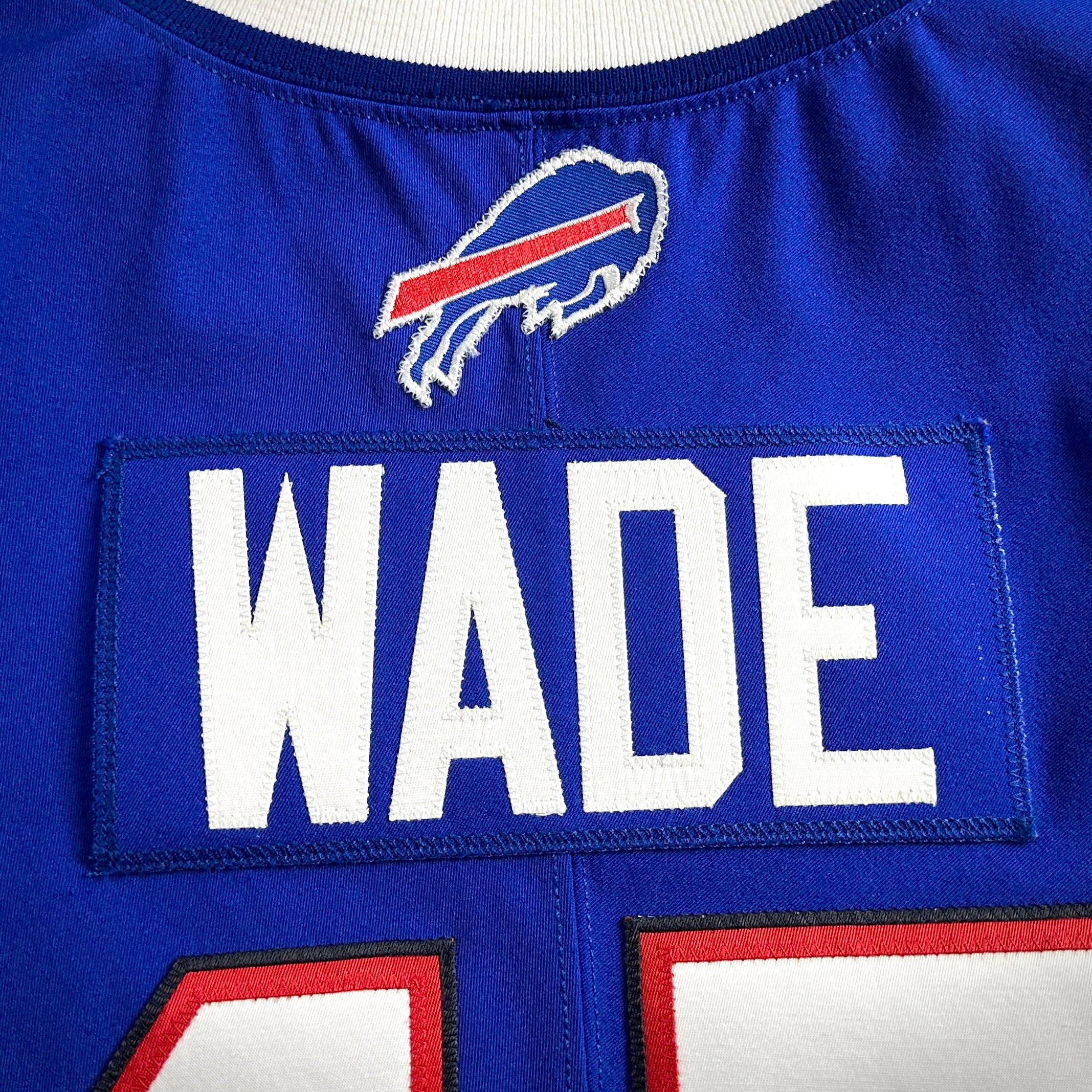 Nike NFL Game Used Blue Jersey Buffalo Bills Christian Wade & Marcus Murphy Team COA