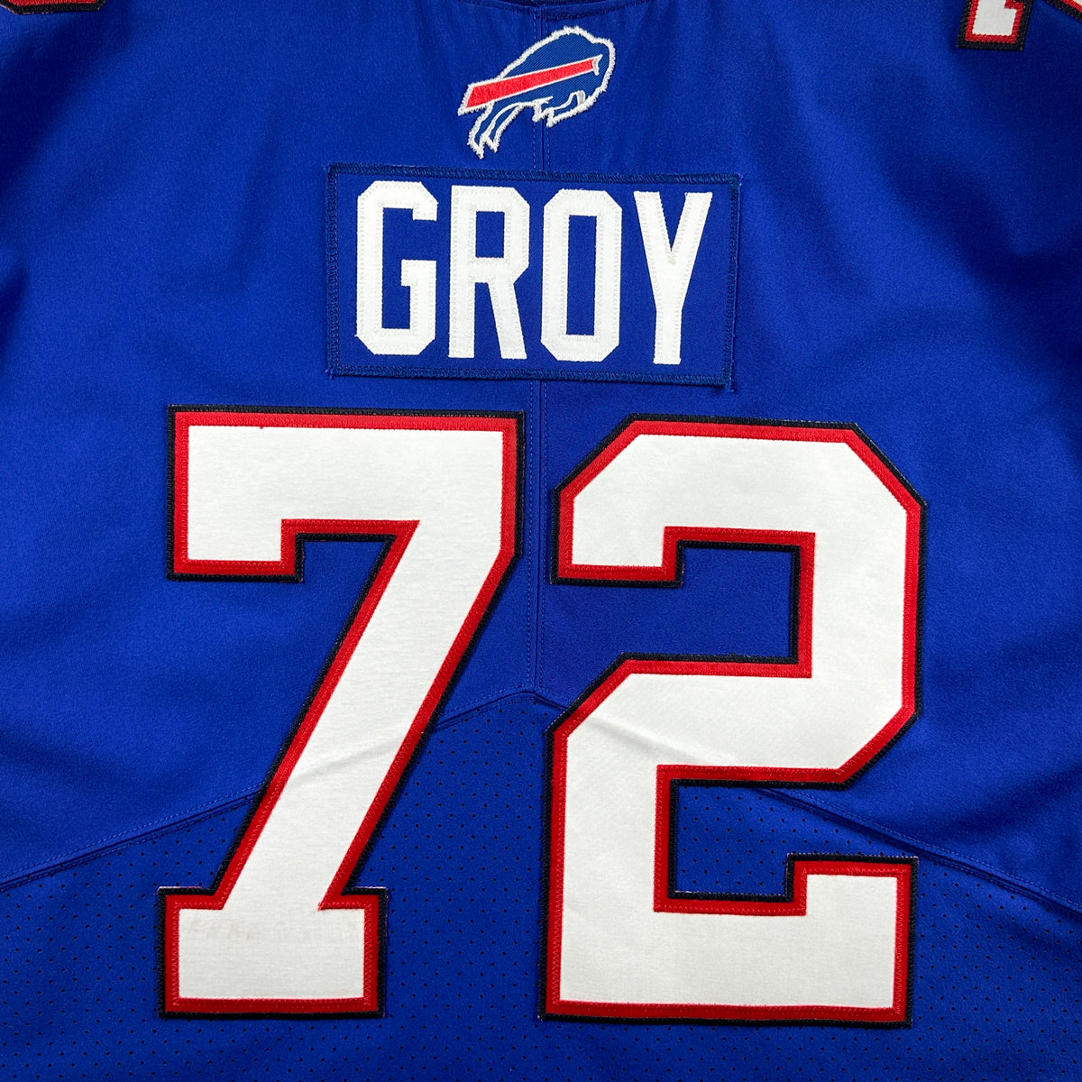 2017 Nike NFL Game-Used Jersey Buffalo Bills Ryan Groy Sz. 50 LINE Team COA
