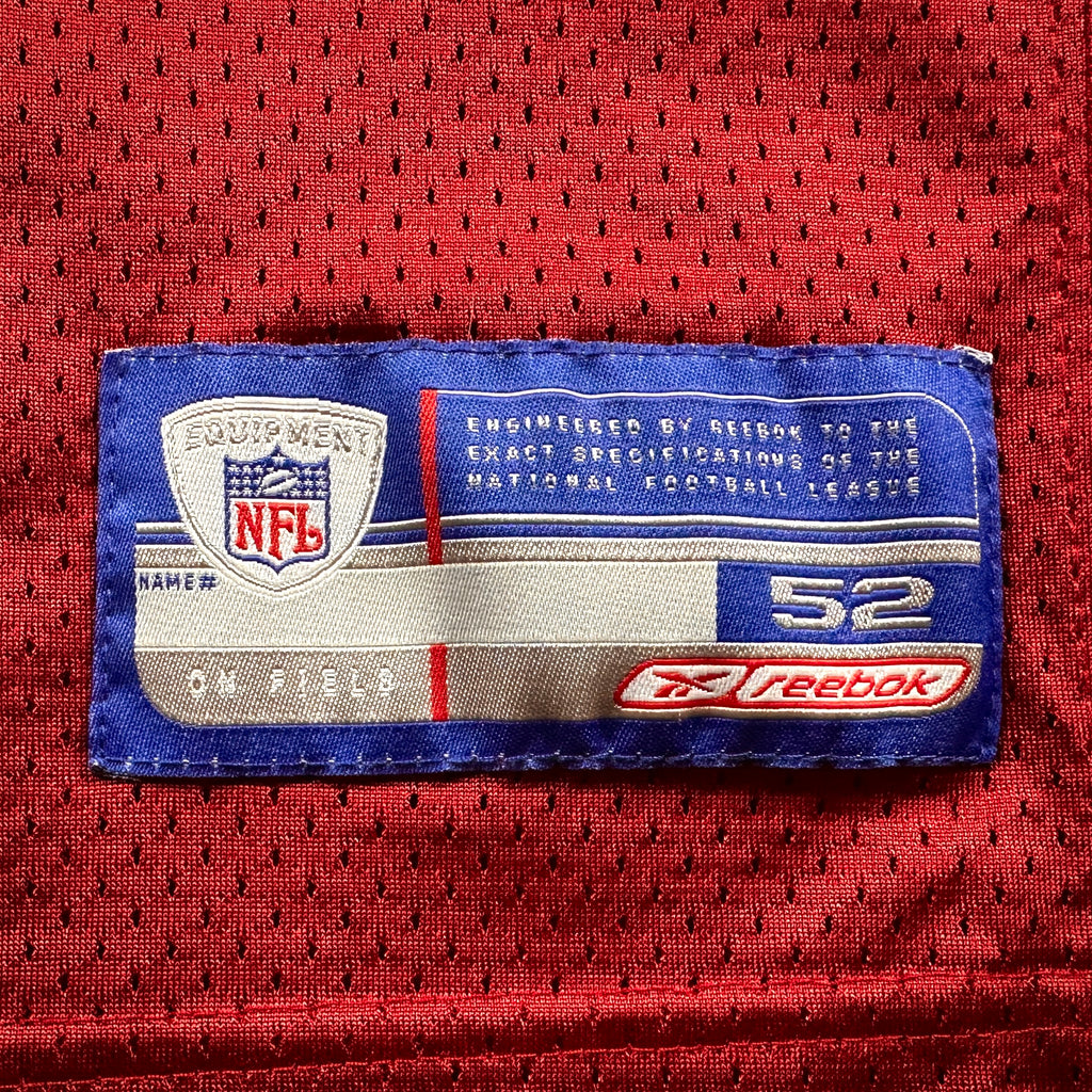 2002 Reebok NFL Authentic Jersey San Francisco 49ers Terrell Owens Sz 52 Vintage