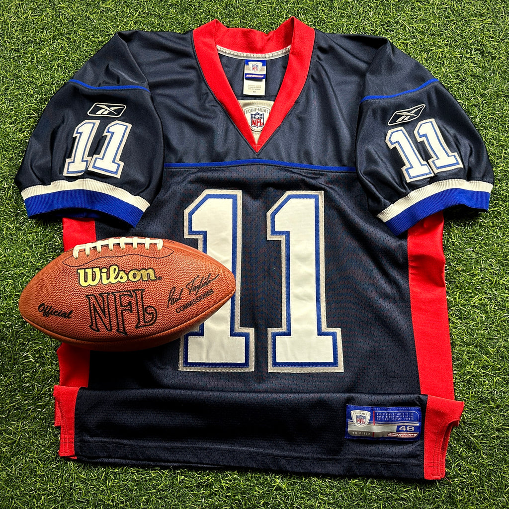 2002 Reebok NFL Authentic Jersey Buffalo Bills Drew Bledsoe Sz. 48 Vintage