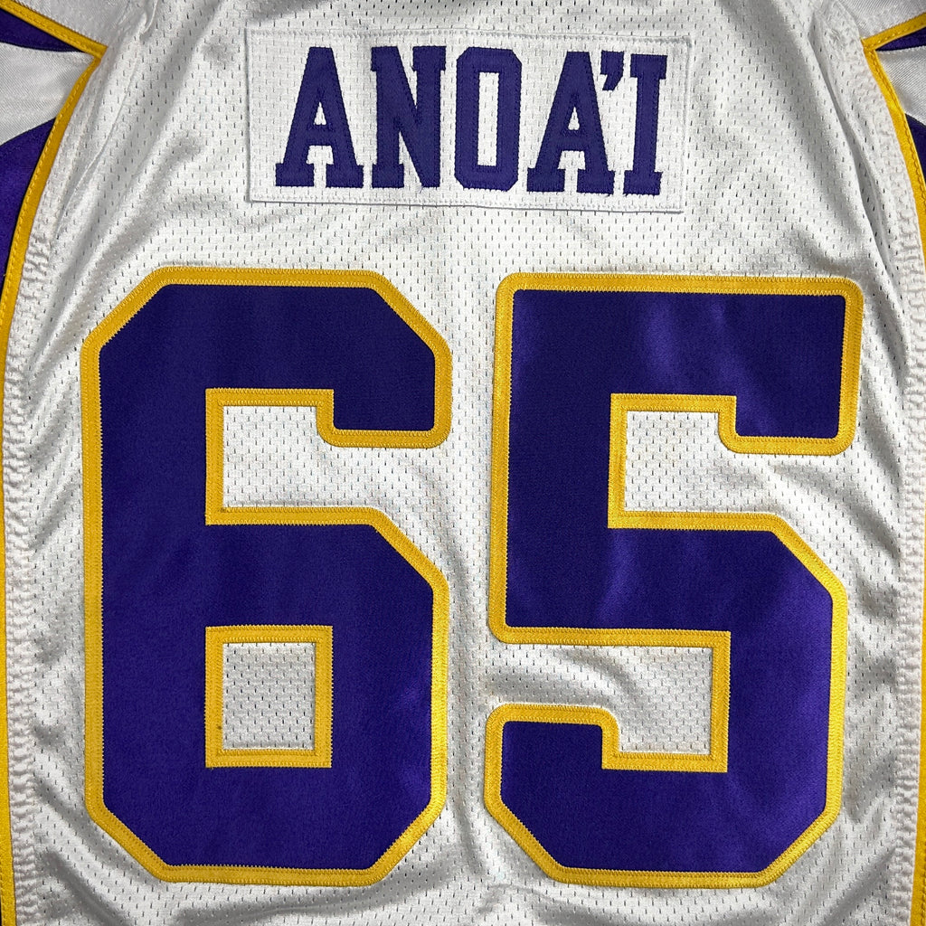 2007 Reebok NFL Team Issued Jersey Minnesota Vikings Joe Anoa’i Roman Reigns WWE Sz. 52