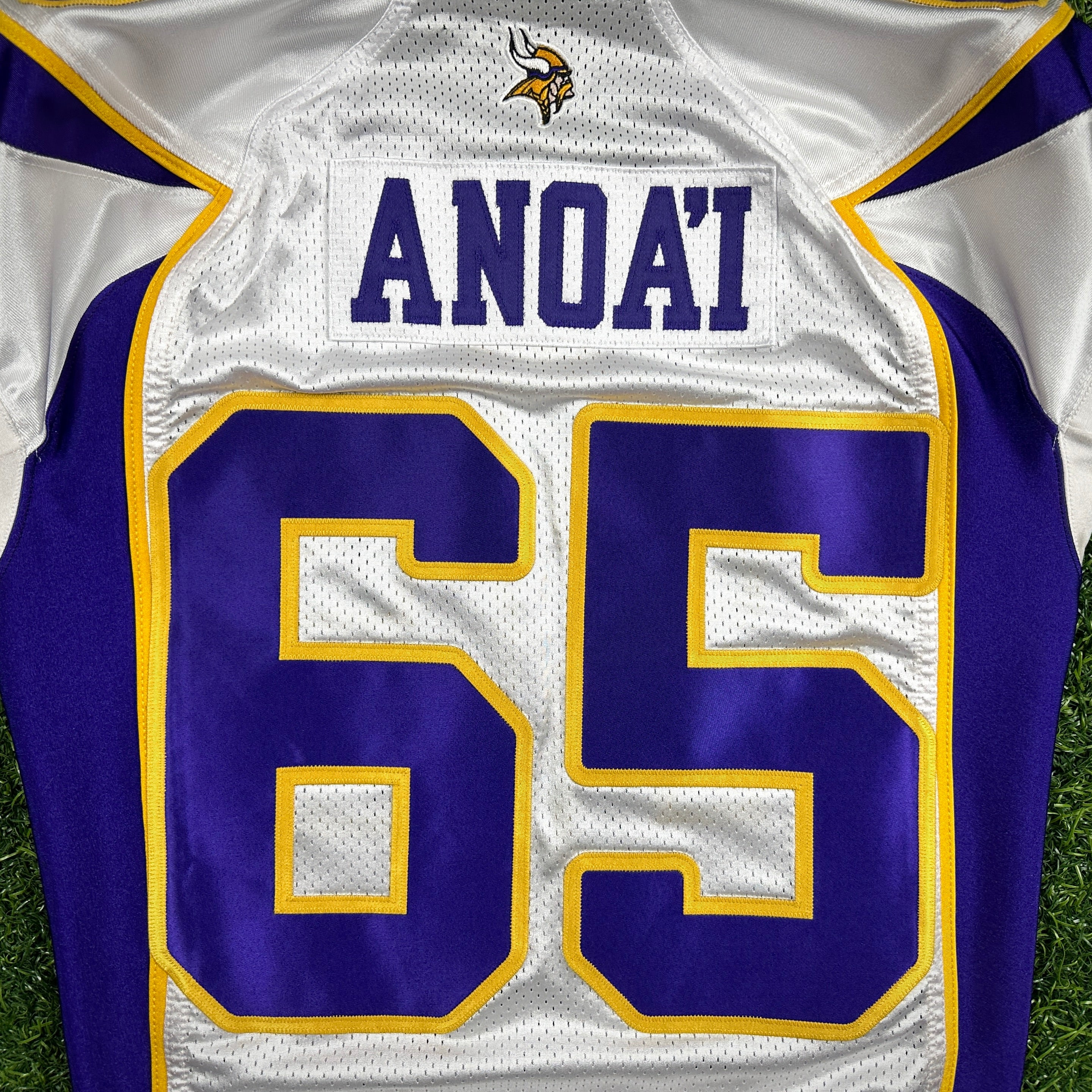 2007 Reebok NFL Team Issued Jersey Minnesota Vikings Joe Anoa’i Roman Reigns WWE