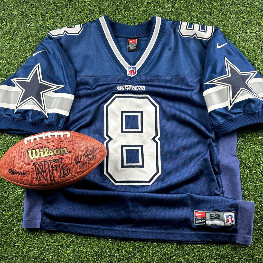 1999 Nike NFL Authentic Jersey Dallas Cowboys Troy Aikman Sz 52 Vintage