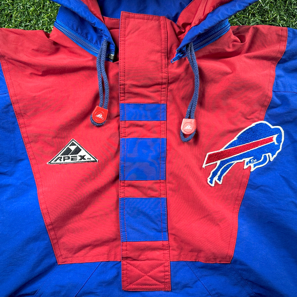 New! 1994 Apex One NFL Heavyweight Jacket Buffalo Bills Sz. L Vintage Throwback