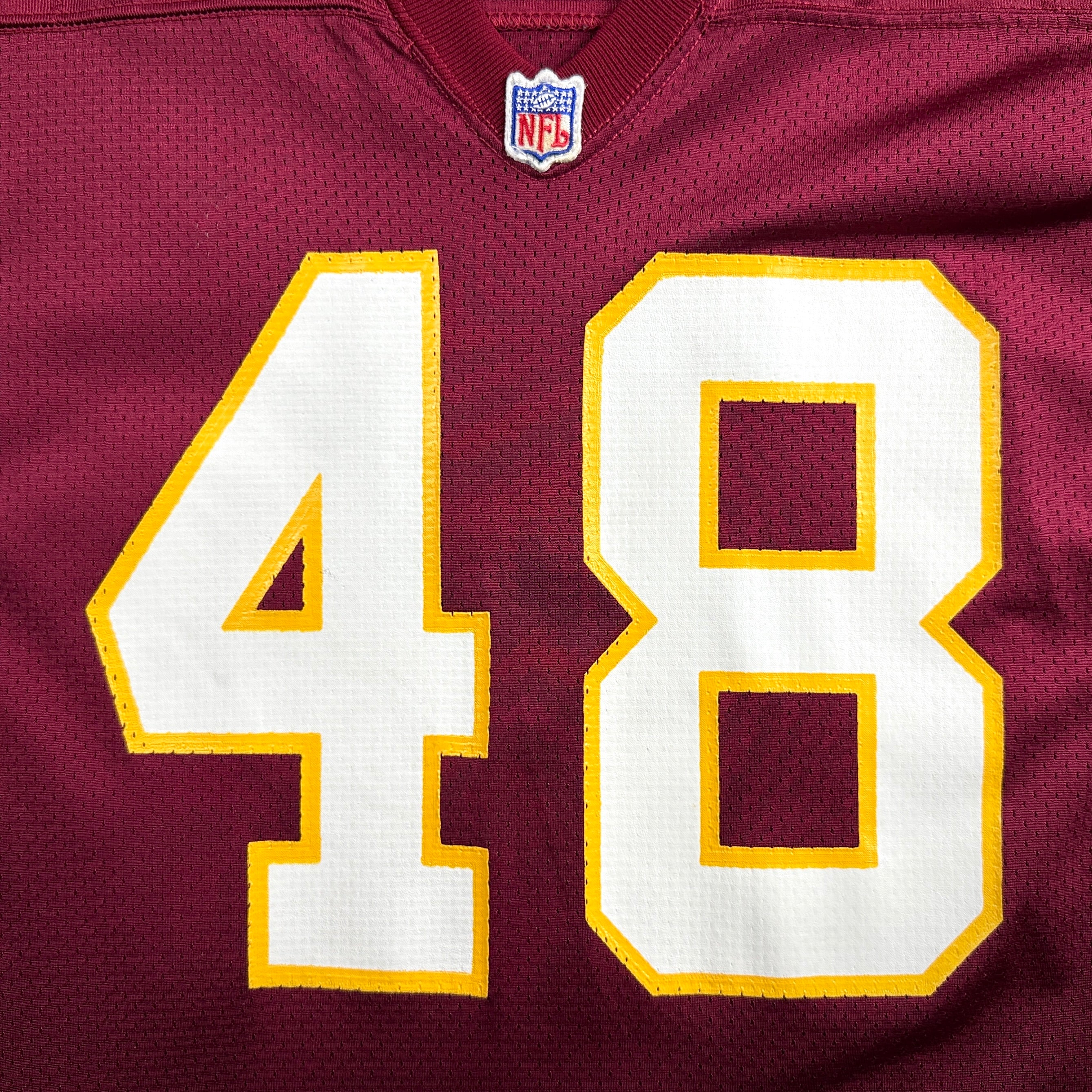 1997 Wilson NFL Game Issued Jersey Washington Redskins Stephen Davis Autograph