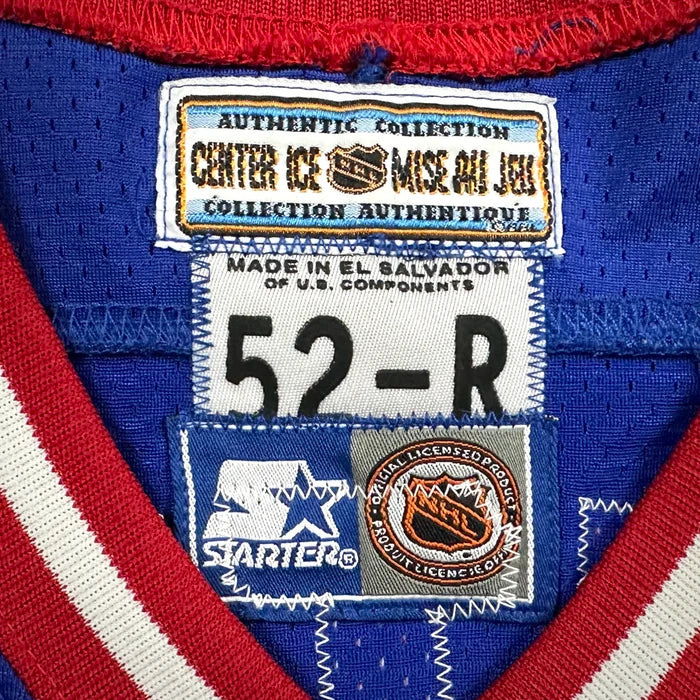 1997 Starter NHL Center Ice Authentic Jersey New York Rangers Wayne Gretzky Sz. 52-R