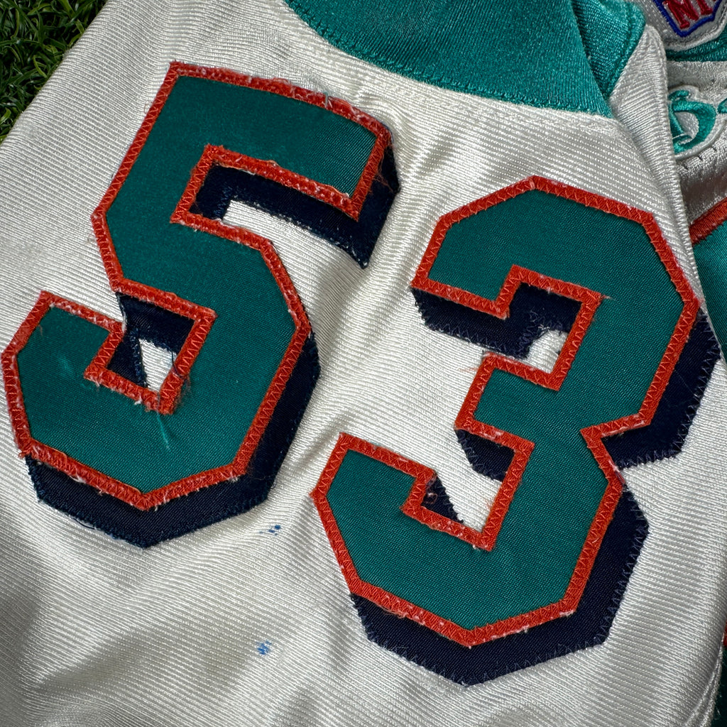 2005 Reebok NFL Game-Used Jersey Miami Dolphins Derek Curry Notre Dame