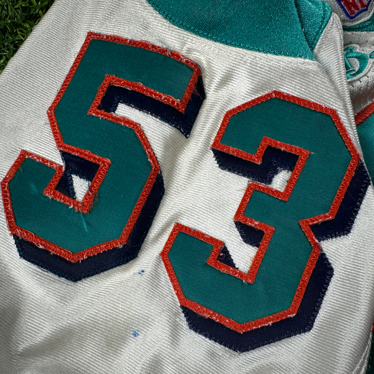 2005 Reebok NFL Game-Used Jersey Miami Dolphins Derek Curry Notre Dame
