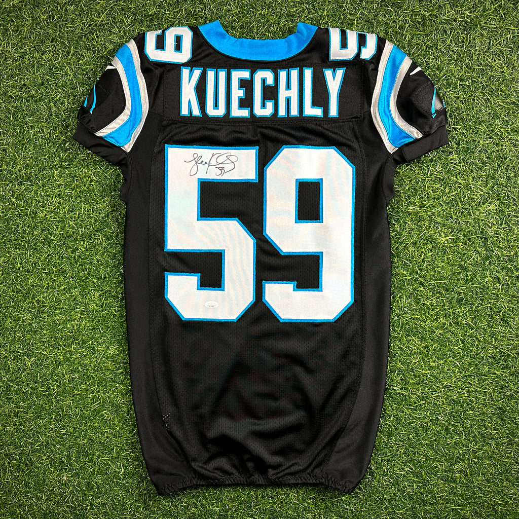 2018 Nike NFL Game Issued Jersey Carolina Panthers Luke Kuechly Autograph JSA