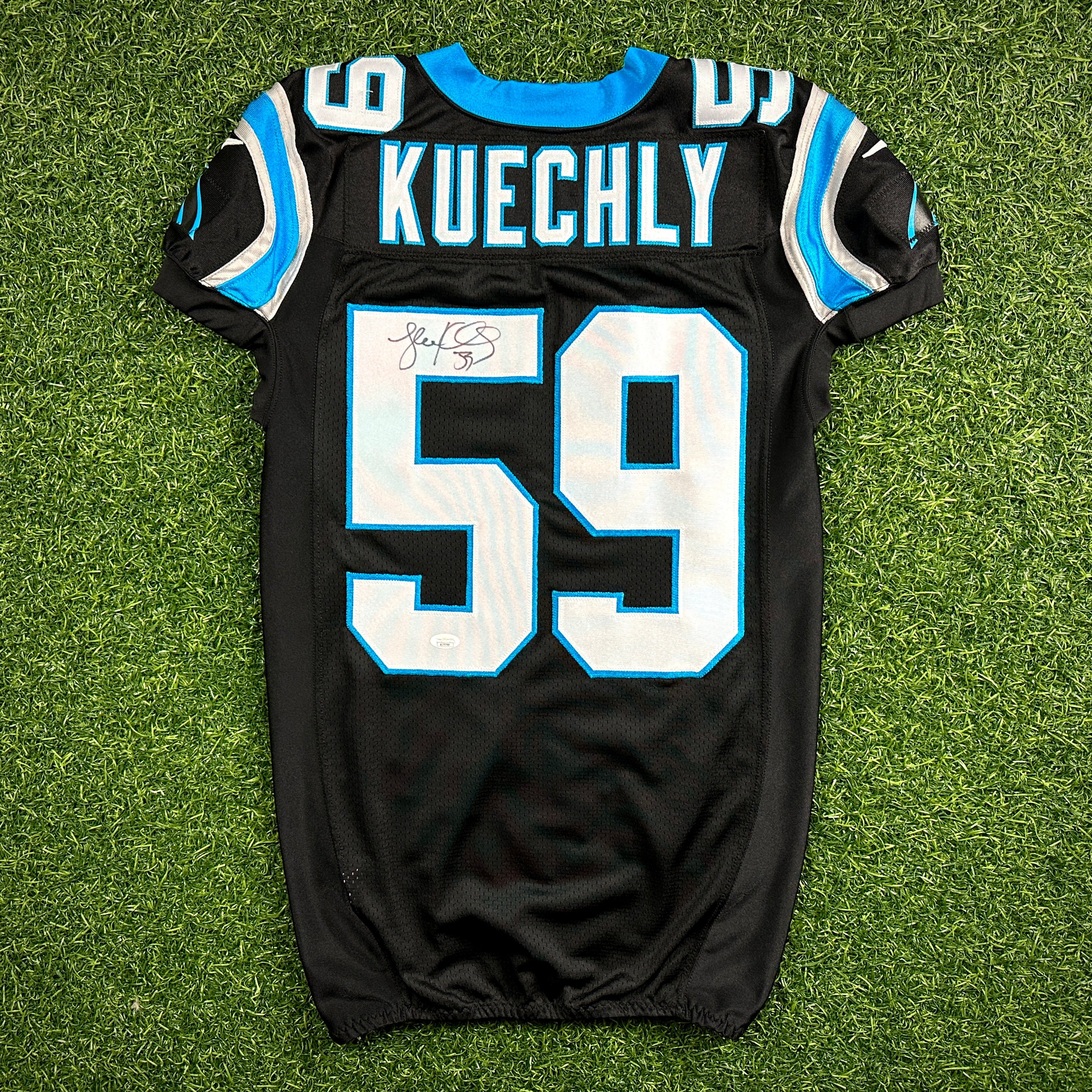 2018 Nike NFL Game Issued Jersey Carolina Panthers Luke Kuechly Autograph JSA