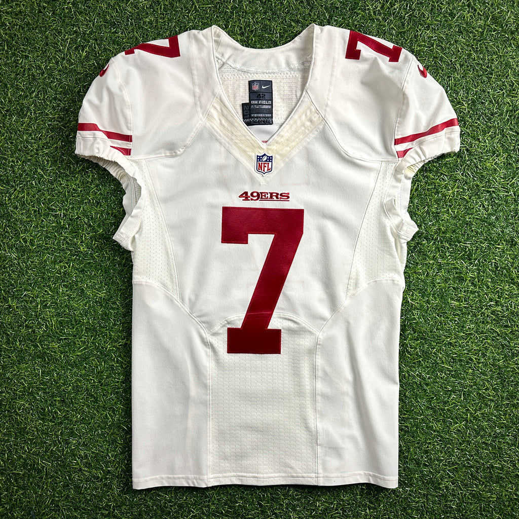 2015 Nike NFL Team Issued Game Jersey San Francisco 49ers Colin Kaepernick Sz 42