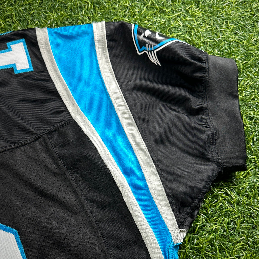 2004 Reebok NFL Team-Issued Game Jersey Carolina Panthers Todd Sauerbrun Sz. 46 Autograph PSA