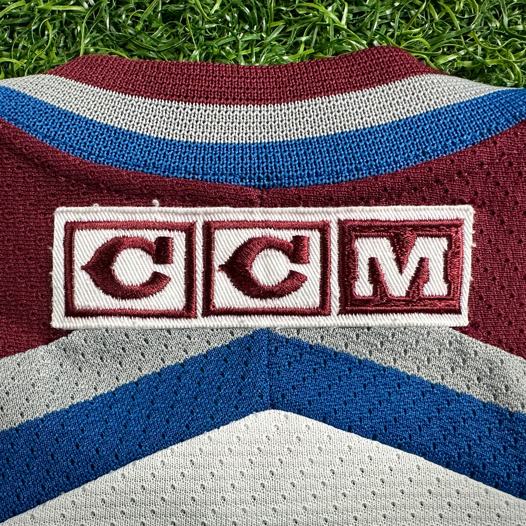 CCM NHL X NFL Mashup Jersey Colorado Avalanche John Elway Sz. 2XL Denver Broncos