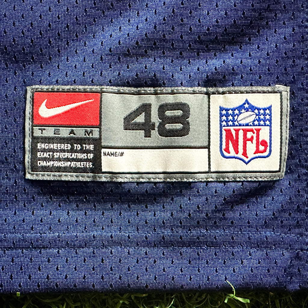2000 Nike NFL Authentic Jersey Dallas Cowboys Troy Aikman Sz 48 Tom Landry Patch