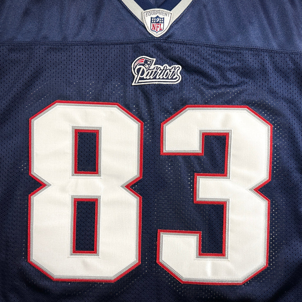 2010 Reebok NFL Authentic Jersey New England Patriots Wes Welker Sz. 50 Vintage