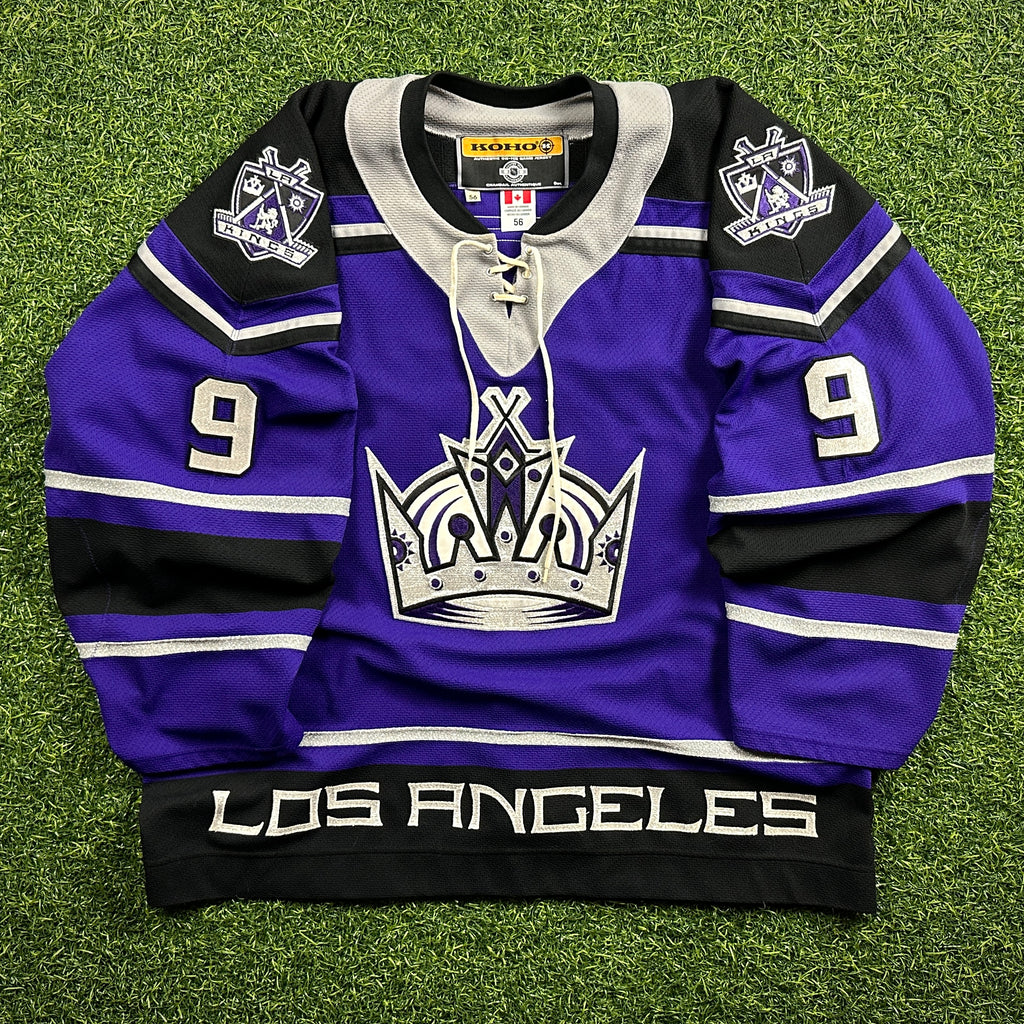2000 Koho NHL On-Ice Authentic Jersey Los Angeles Kings Kelly Buchberger Sz. 56