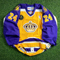New CCM NHL X NBA Jersey Los Angeles Lakers Kings Kobe Bryant 54 Throwback RIP