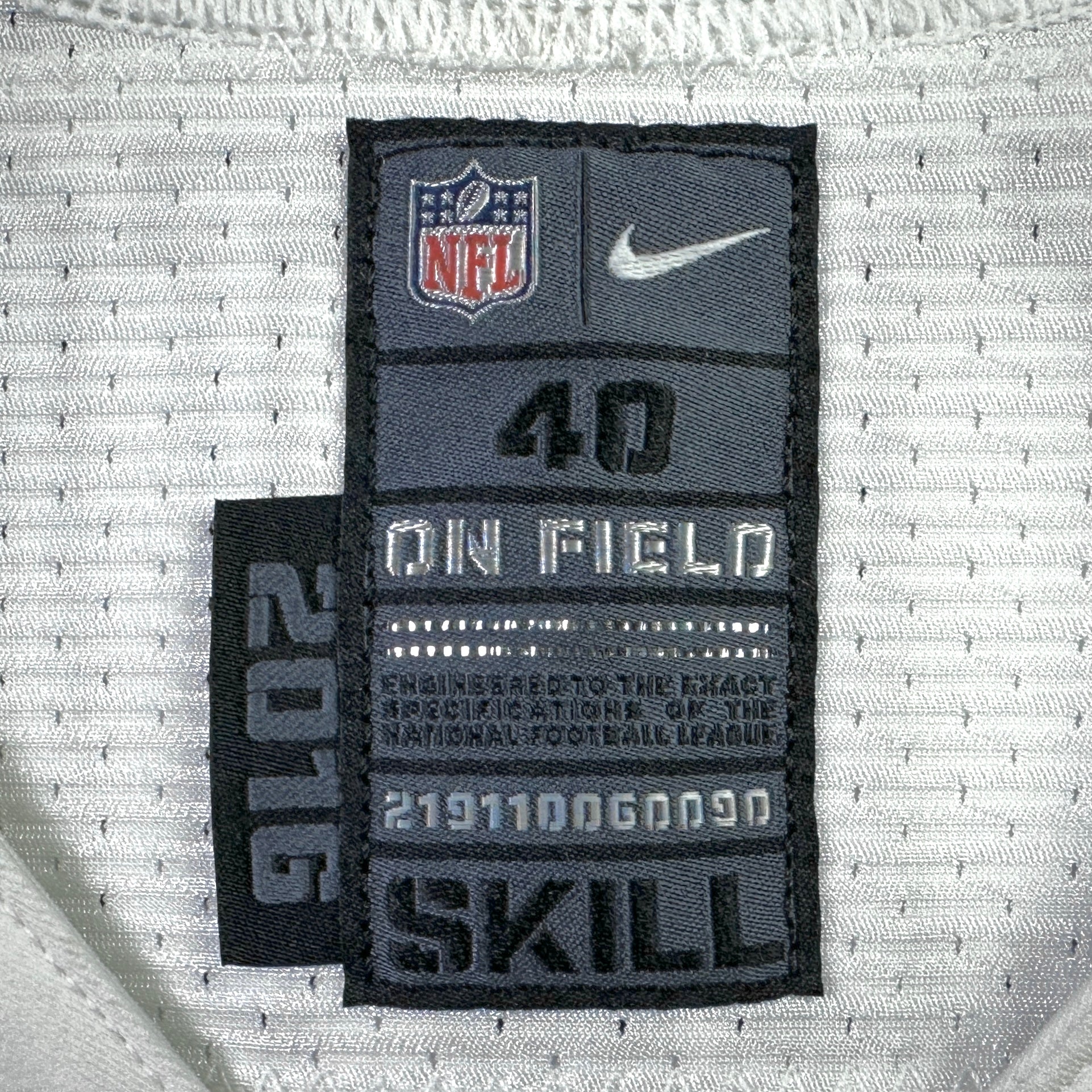 12/08/2016 Nike NFL Game-Issued Jersey Oakland Raiders Marquette King Sz. 40 SKILL Throwback