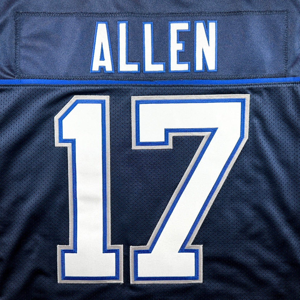 New! Reebok NFL Authentic Reverse Retro Jersey Buffalo Bills Josh Allen Sz. 52
