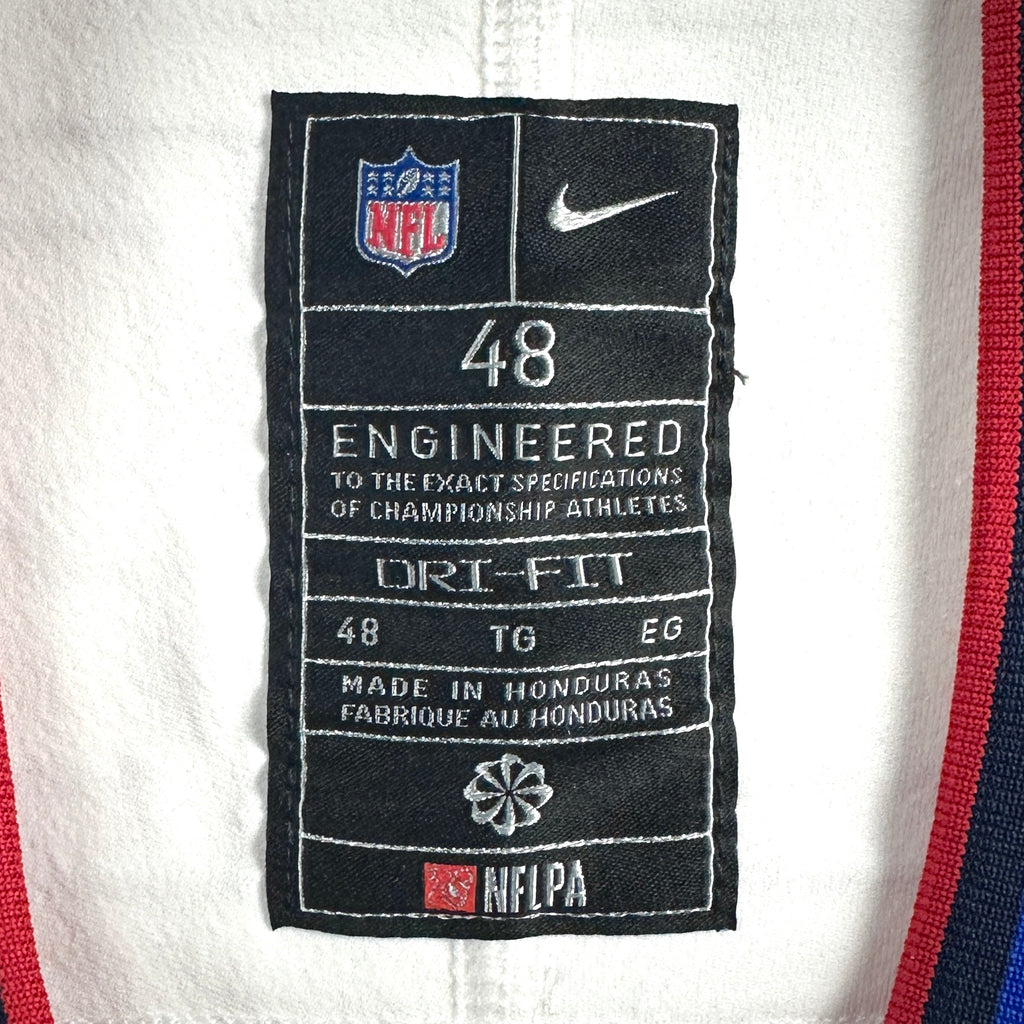 New! 2025 Nike NFL Vapor FUSE Elite Authentic Jersey Buffalo Bills Josh Allen Sz. 48 White Road