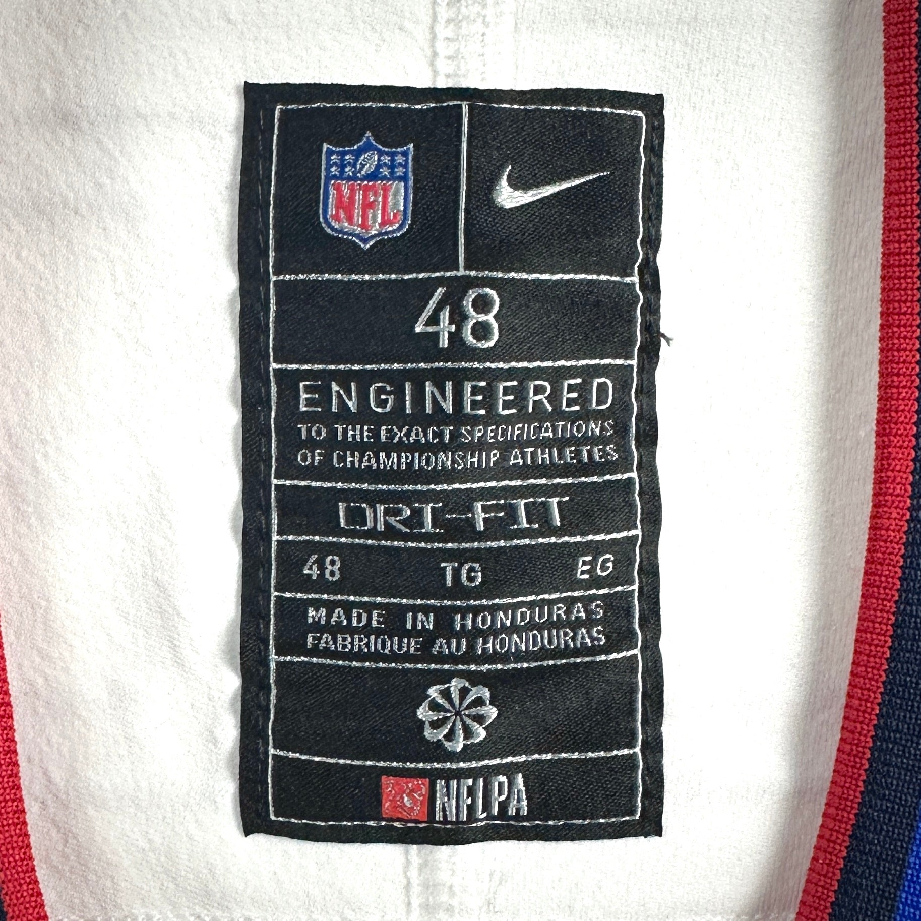 New! 2025 Nike NFL Vapor FUSE Elite Authentic Jersey Buffalo Bills Josh Allen Sz. 48 White Road