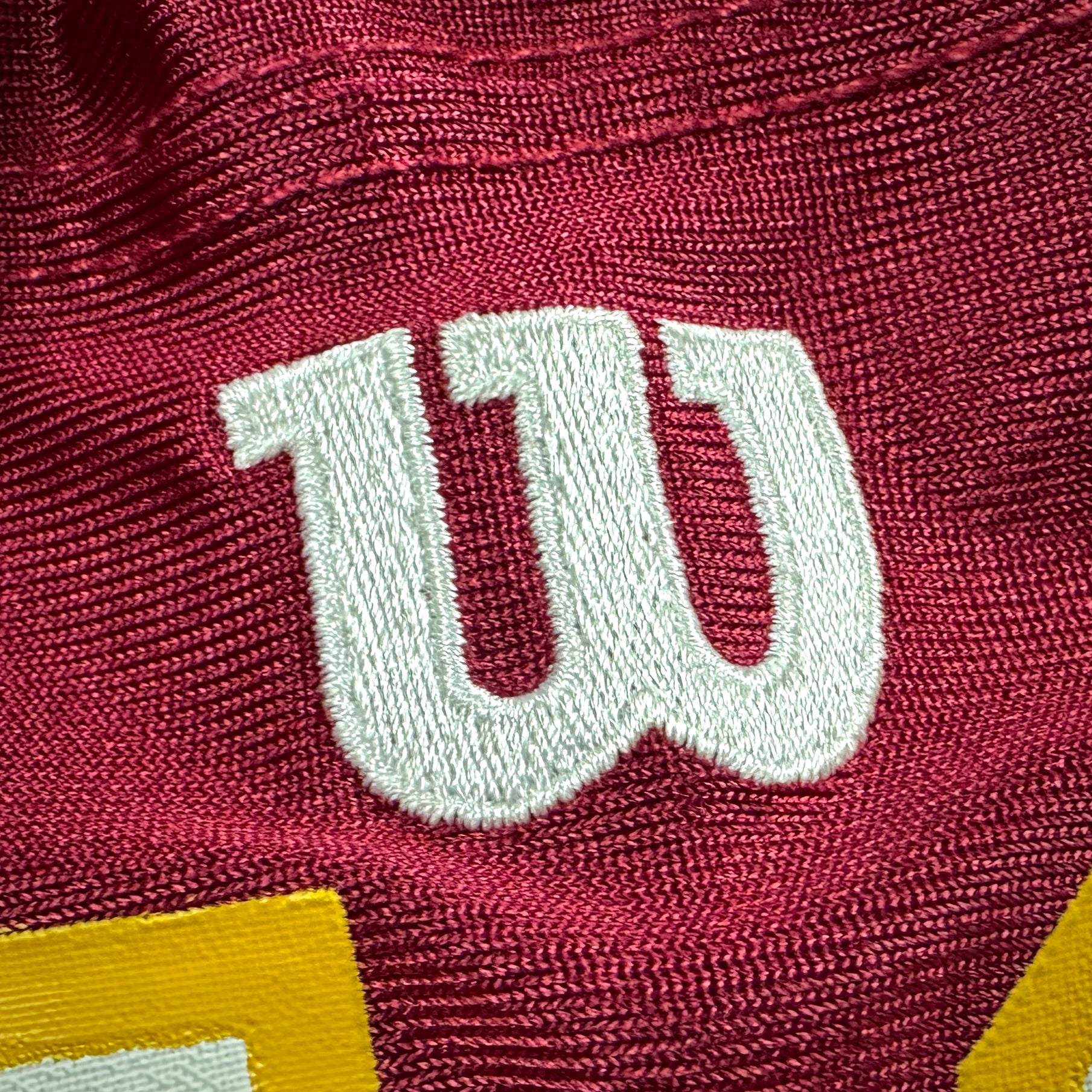 1997 Wilson NFL Game Issued Jersey Washington Redskins Stephen Davis Autograph