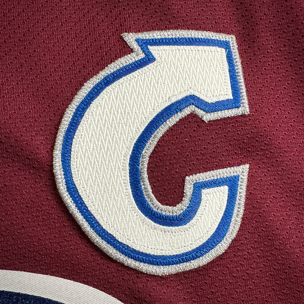 Koho NHL X NFL Mashup Jersey Colorado Avalanche John Elway Sz. L Denver Broncos