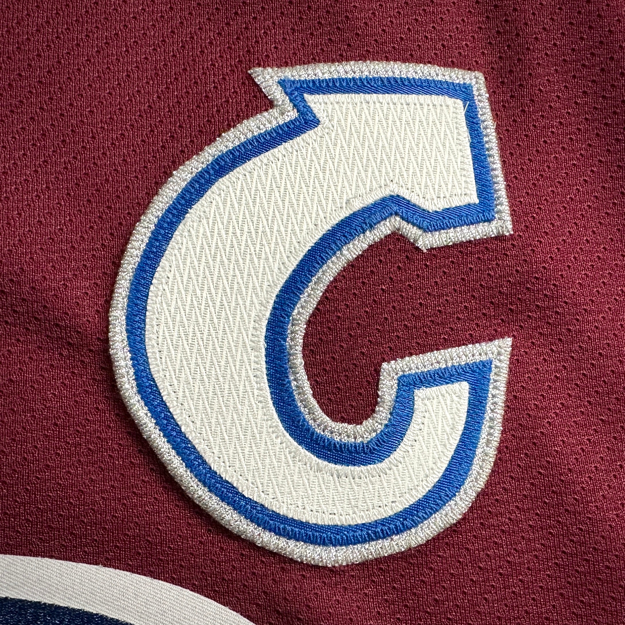 Koho NHL X NFL Mashup Jersey Colorado Avalanche John Elway Sz. L Denver Broncos
