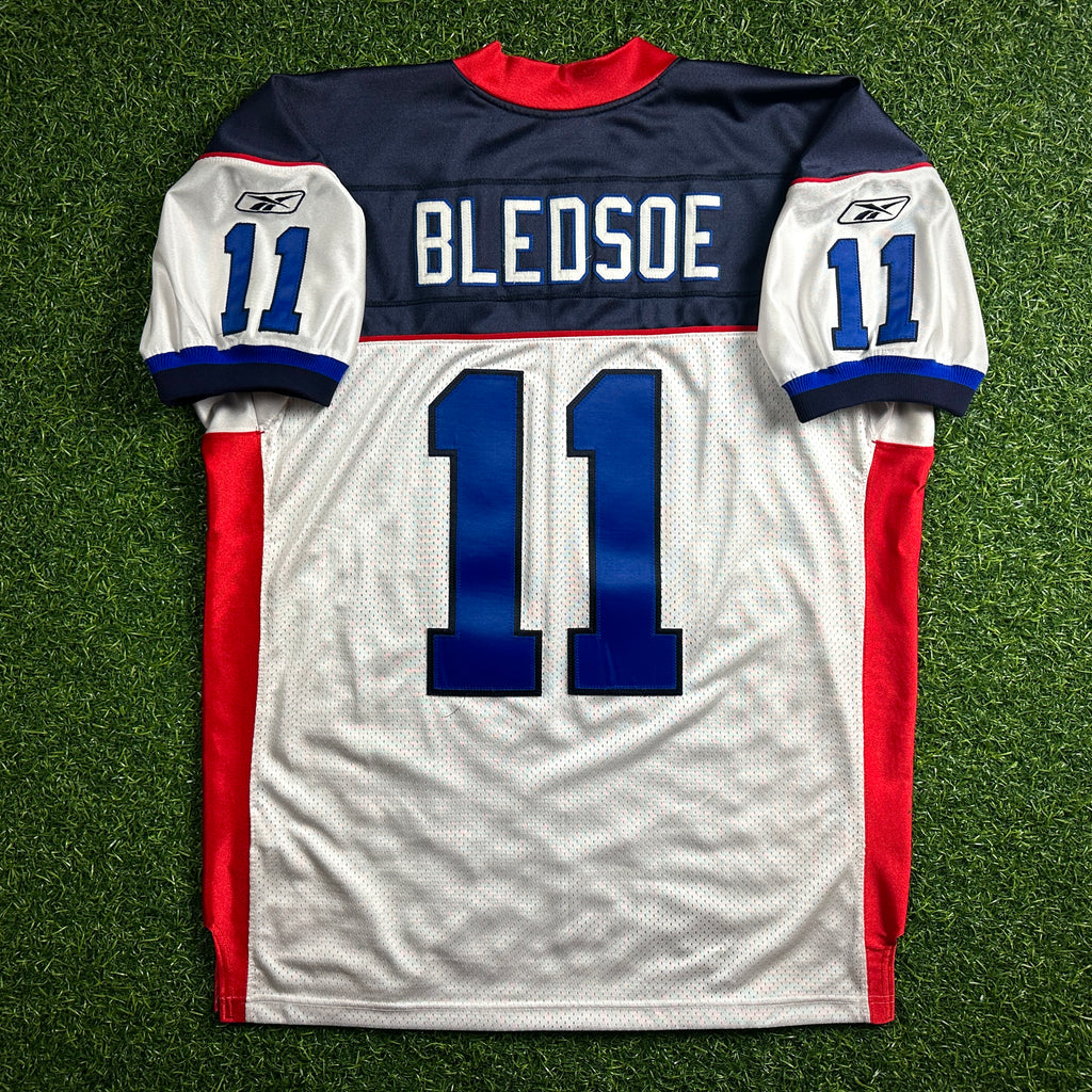 2002 Reebok NFL Authentic Jersey Buffalo Bills Drew Bledsoe Sz. 52 Vintage