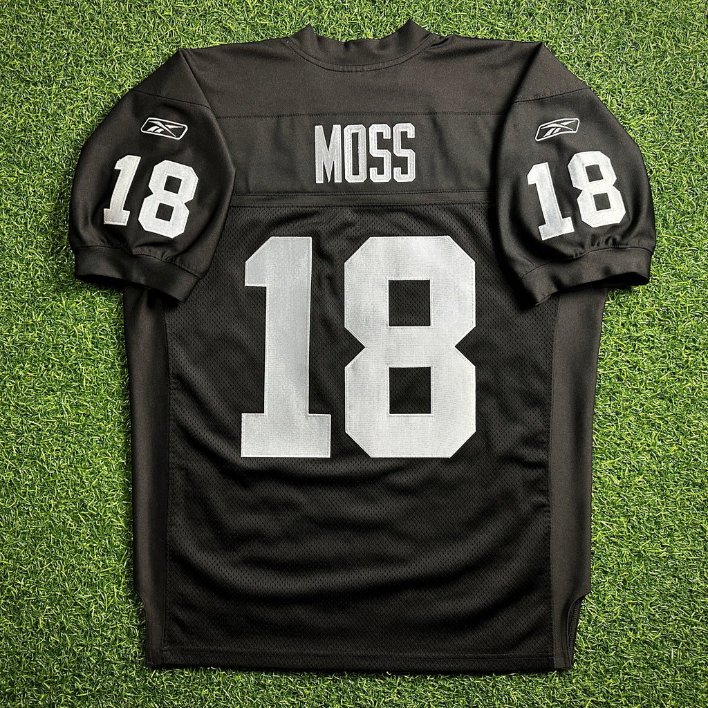 2006 Reebok NFL Authentic Jersey Oakland Raiders Randy Moss Sz. 50 Vintage