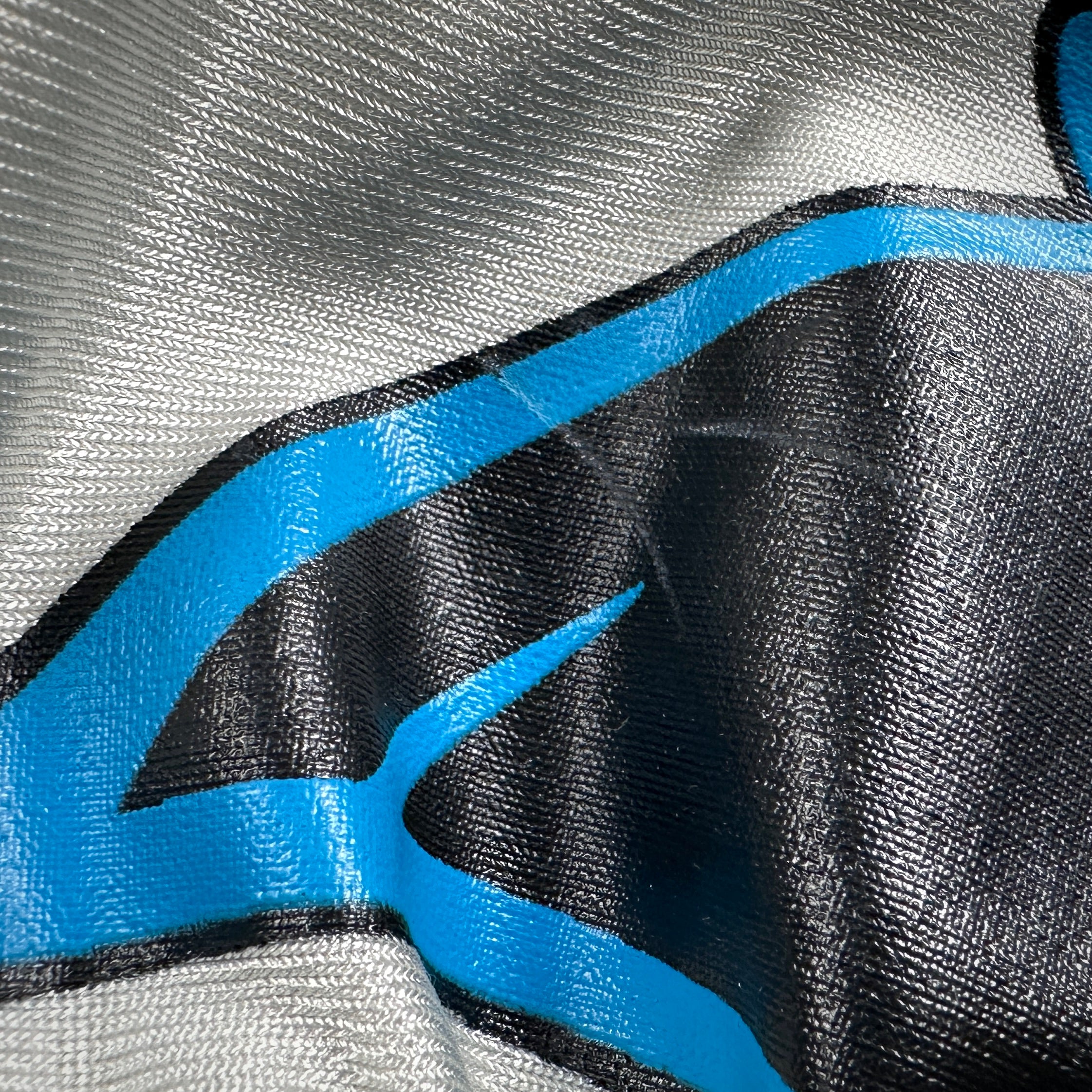 2004 Reebok NFL Game Used Worn Jersey Carolina Panthers Joey Harris Sz 40 Rookie
