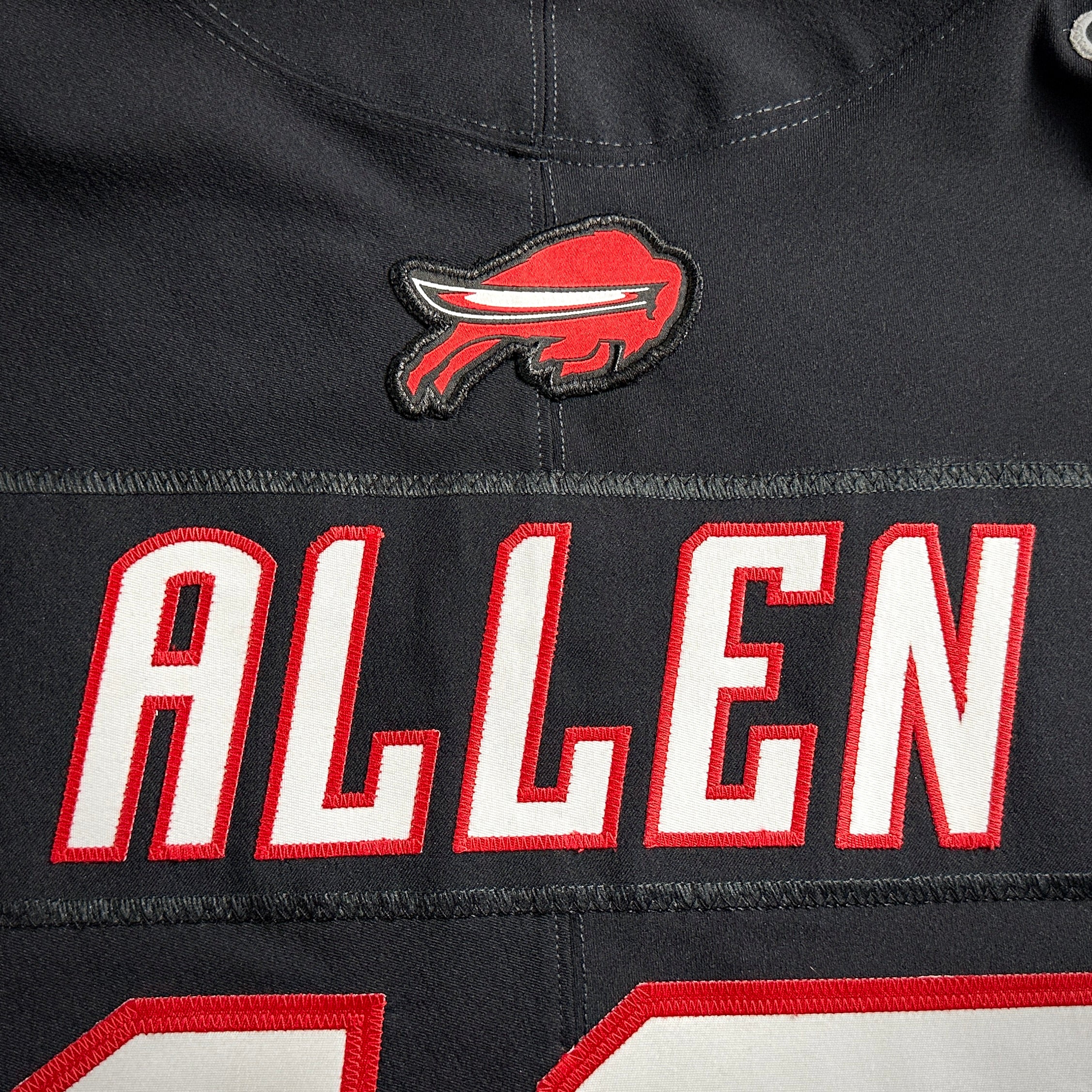 New! Nike NFL X NHL Vapor Elite Authentic Jersey Buffalo Bills Sabres Josh Allen Sz. 44