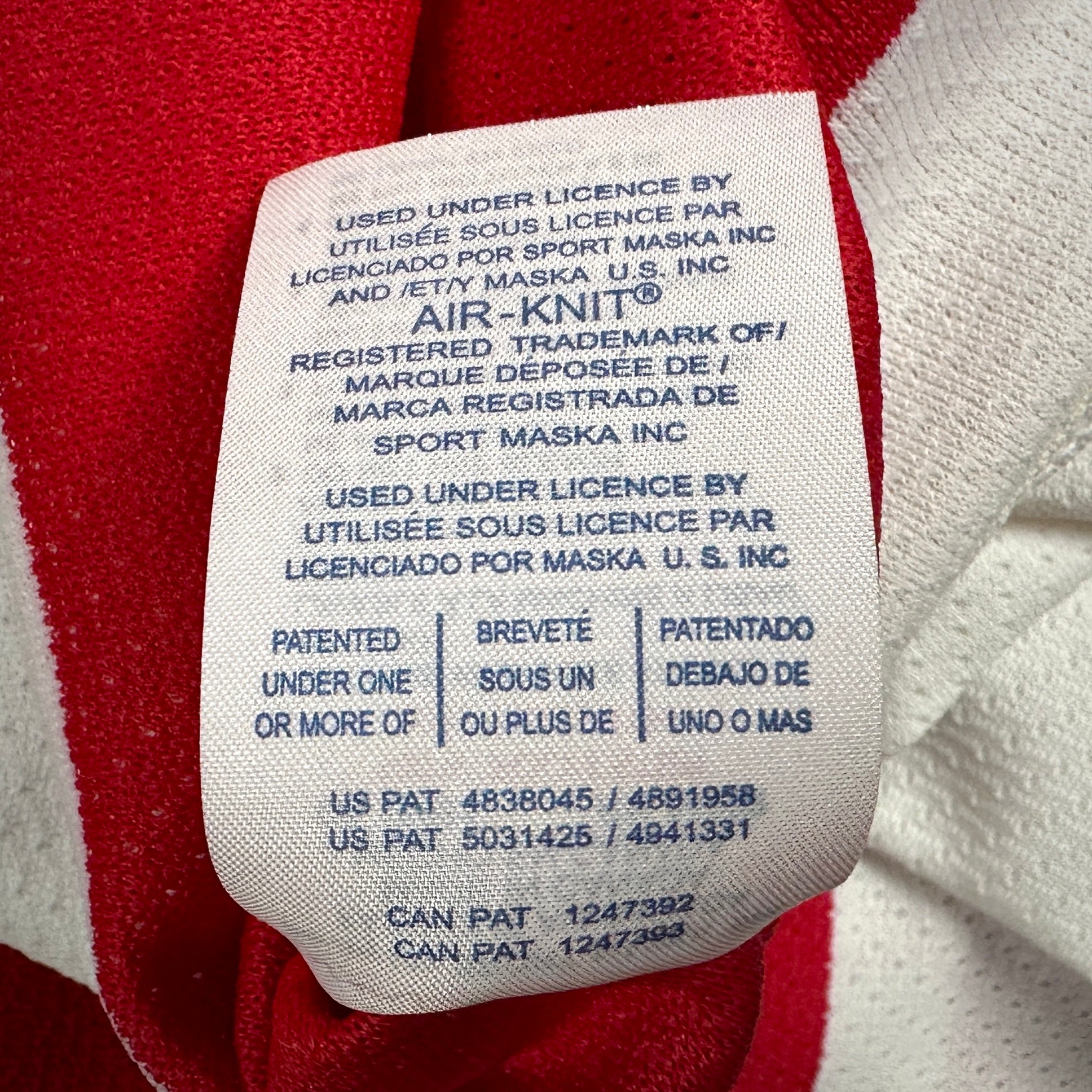 2005/06 Reebok NHL 6100 Pro Model Jersey Detroit Red Wings Sz. 48 Team Issued