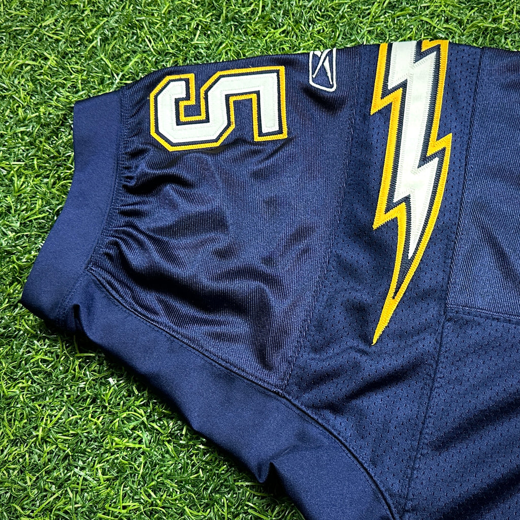 2006 Reebok NFL Authentic Jersey San Diego Chargers Jersey Antonio Gates Sz. 52 Throwback