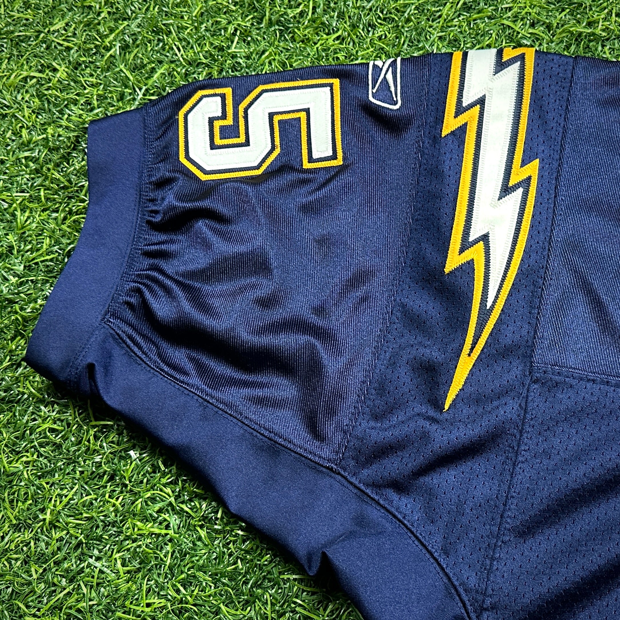 2006 Reebok NFL Authentic Jersey San Diego Chargers Jersey Antonio Gates Sz. 52 Throwback