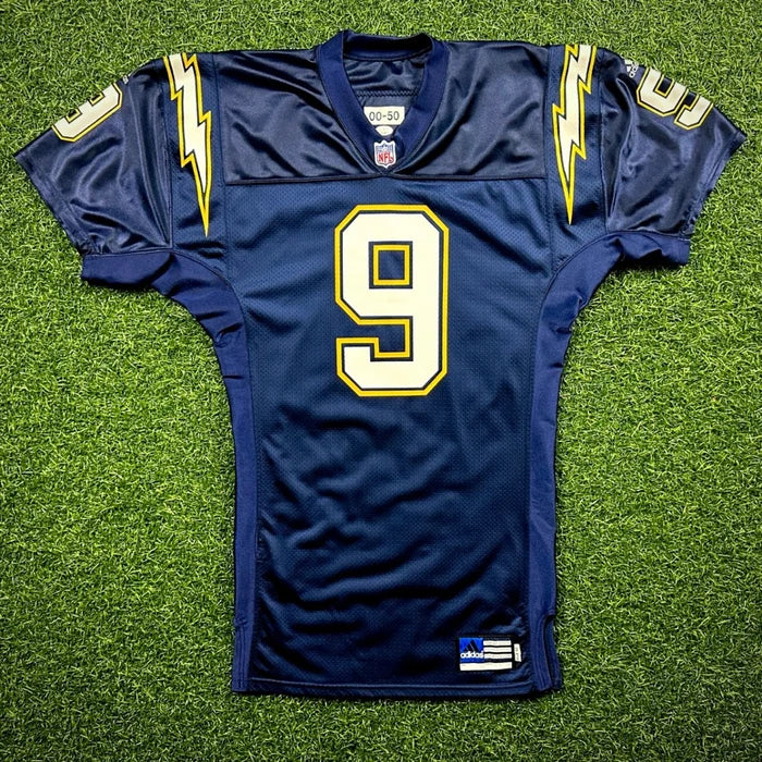 2001 Adidas NFL Team Issued Rookie Game Jersey San Diego Chargers Drew Brees Autograph