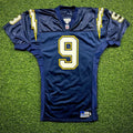 2001 Adidas NFL Team Issued Rookie Game Jersey San Diego Chargers Drew Brees Autograph