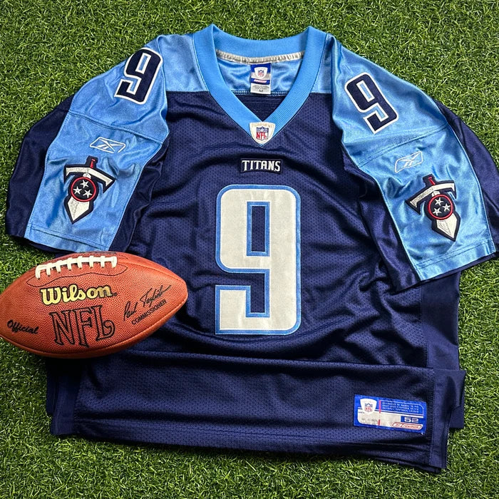 2003 Reebok NFL Authentic Jersey Tennessee Titans Steve McNair Sz. 52