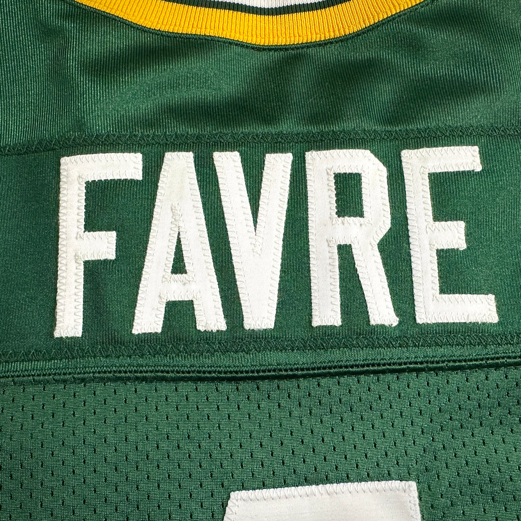 2004 Reebok NFL Team Issued Jersey Green Bay Packers Brett Favre Autograph COA