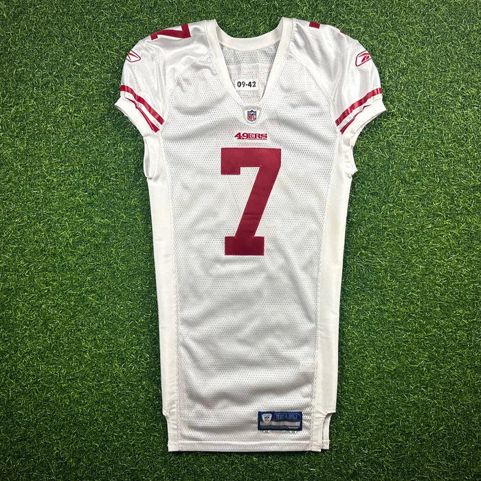 2011 Reebok NFL Team Issued Rookie Jersey San Francisco 49ers Colin Kaepernick Sz. 42 White