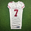 2011 Reebok NFL Team Issued Rookie Jersey San Francisco 49ers Colin Kaepernick Sz. 42 White