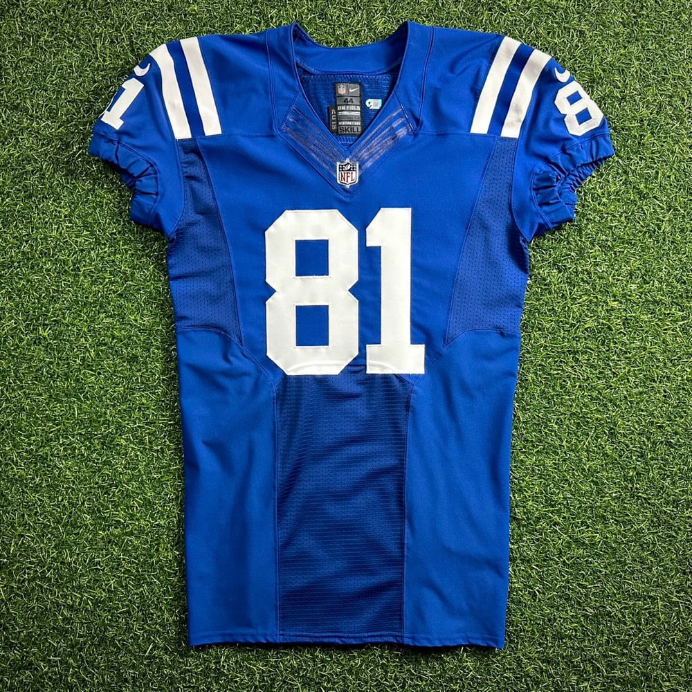 2015 Nike NFL Team-Issued Game Jersey Indianapolis Colts Andre Johnson Team COA