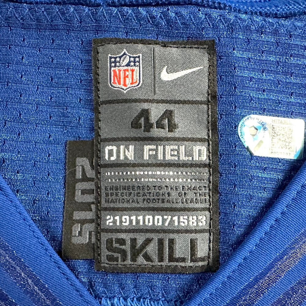 2015 Nike NFL Team-Issued Game Jersey Indianapolis Colts Andre Johnson Team COA